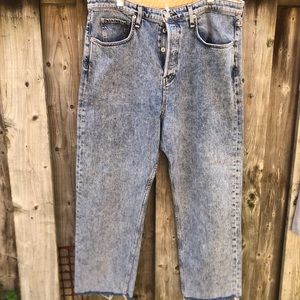 Rag & Bone Maya High Rise Ankle Straight Jeans Raw Hem 34 NWOT​